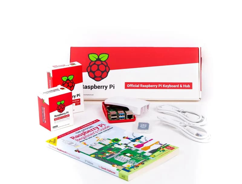 Настольный комплект Raspberry Pi 4 с Pi 4 4 ГБ