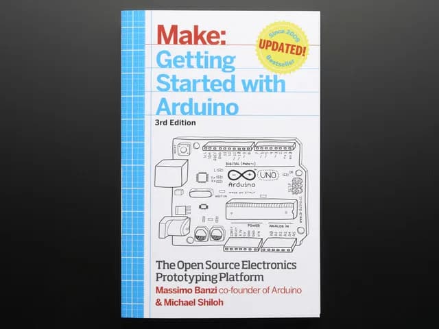 Начало работы с Arduino, Массимо Банзи — 3-е издание