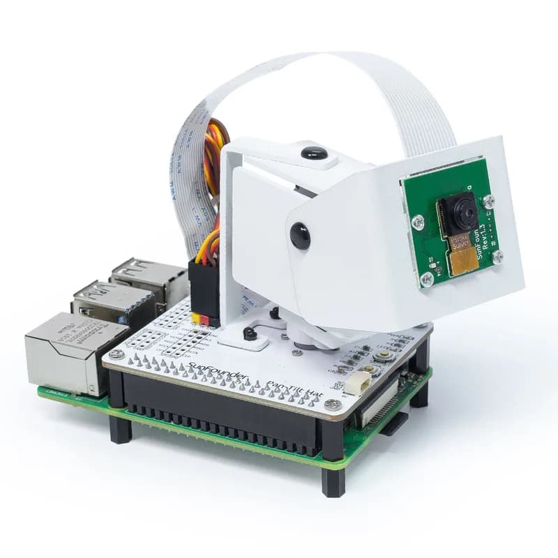 Комплект камеры с поворотно-наклонной шляпой SunFounder Raspberry Pi