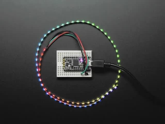 Ультратонкая светодиодная лента NeoPixel 1515 шириной 4 мм