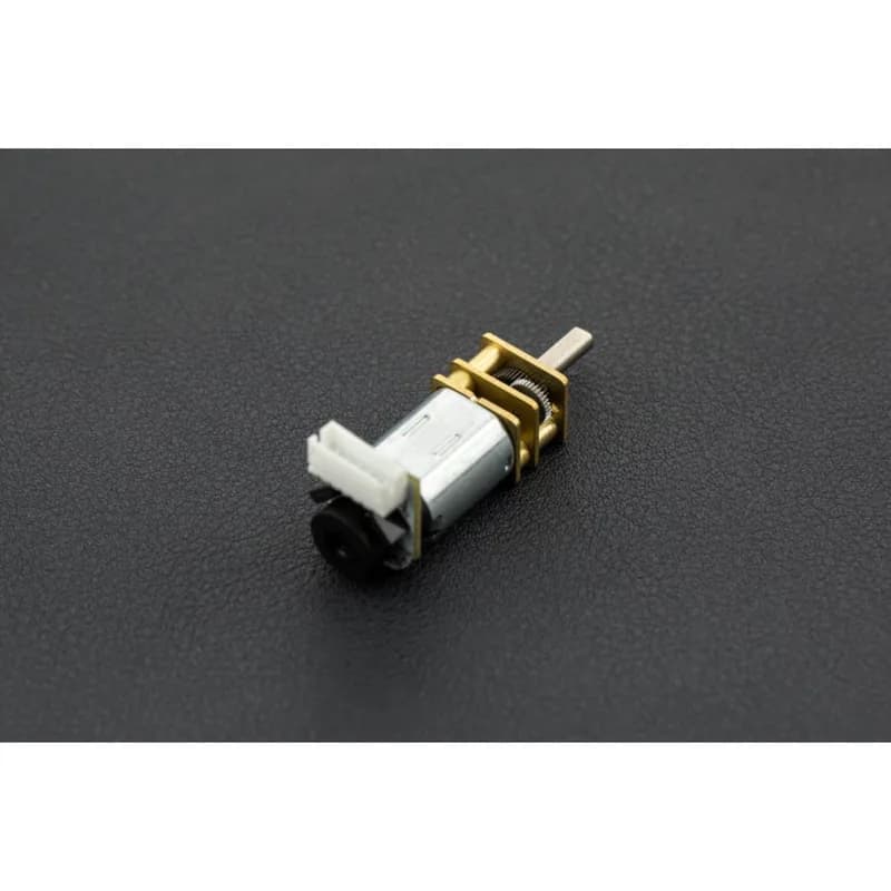 Мотор-редуктор Micro Metal с энкодером — 6 В, 105 об/мин, 150:1