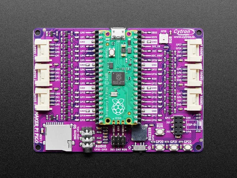 Плата для разработки базы Maker Pi Pico — Raspberry Pi Pico не входит в комплект