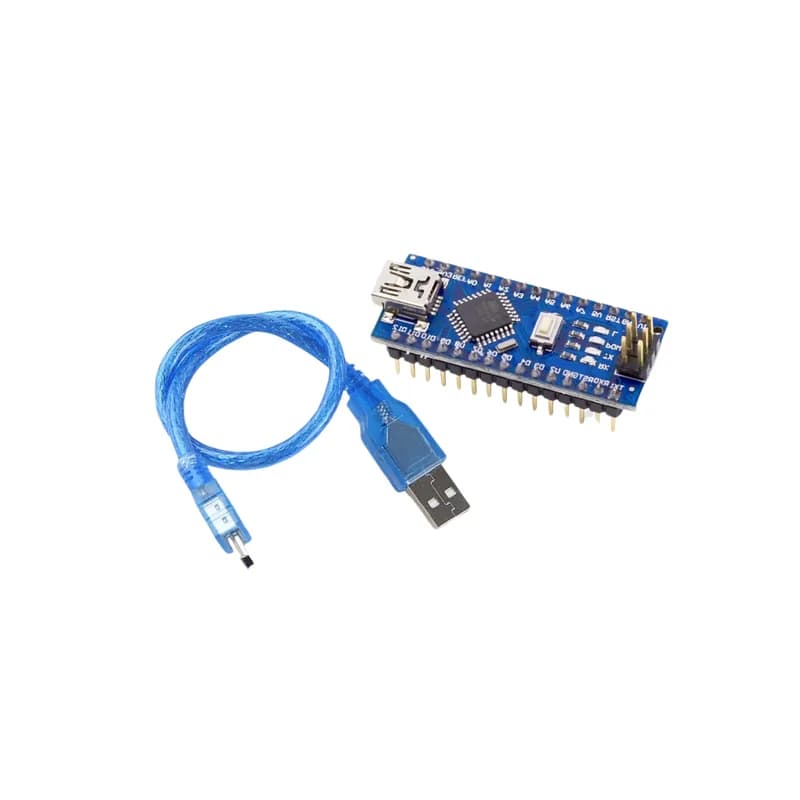 Nano ATmega328P CH340G Пайка на базе Arduino® с кабелем