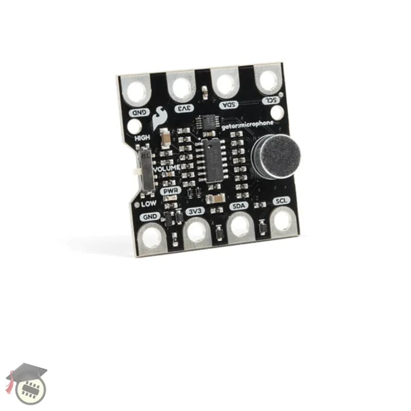 SparkFun gator: микрофон - дополнительная плата micro:bit