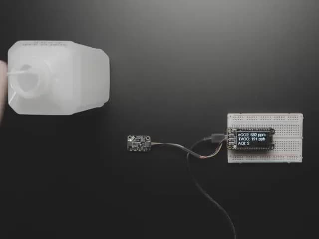 Датчик газа MOX Adafruit ENS160 — обновление Sciosense CCS811