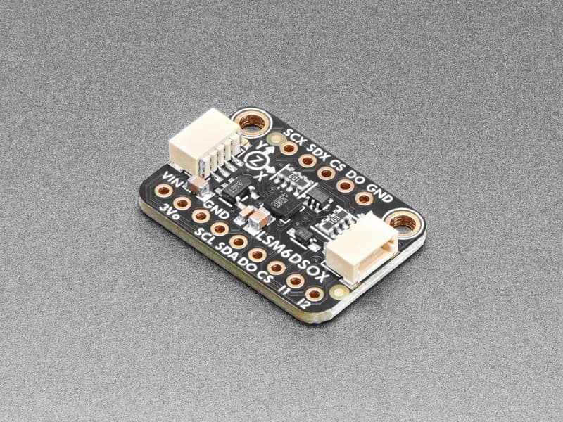Adafruit LSM6DSOX Акселерометр и гироскоп с 6 степенями свободы STEMMA QT / Qwiic