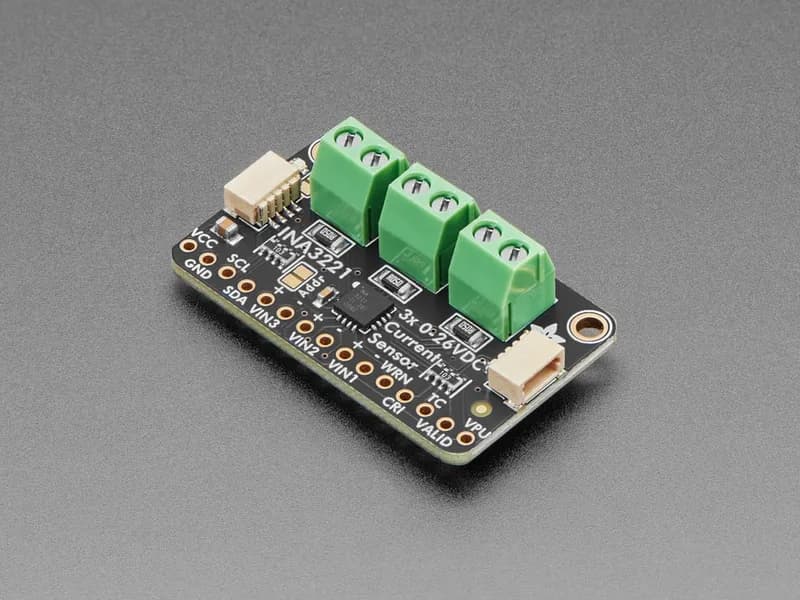 Трехканальный монитор питания Adafruit INA3221 — STEMMA QT / Qwiic
