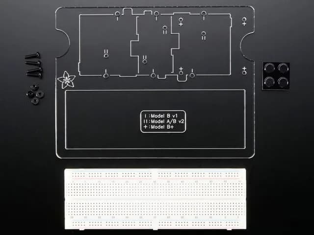 Блюдо Adafruit Pi для Raspberry Pi — включает макетную плату