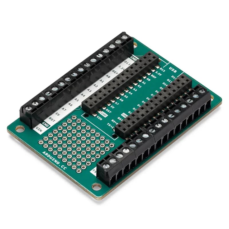 Адаптер с винтовыми клеммами Arduino Nano