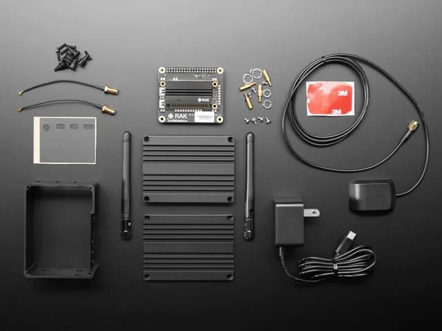 8-канальный комплект шлюза LoRa с LoRa HAT и GPS для Pi 4
