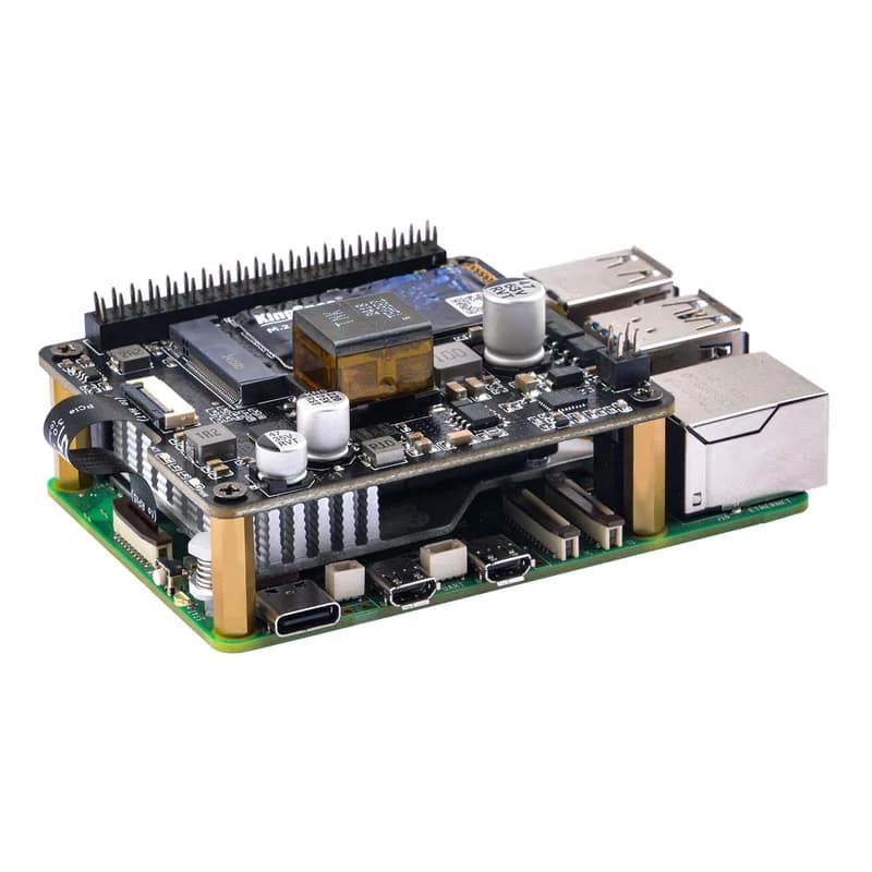 52Pi M.2 NVME M-Key PoE+ Шляпа для Raspberry Pi 5