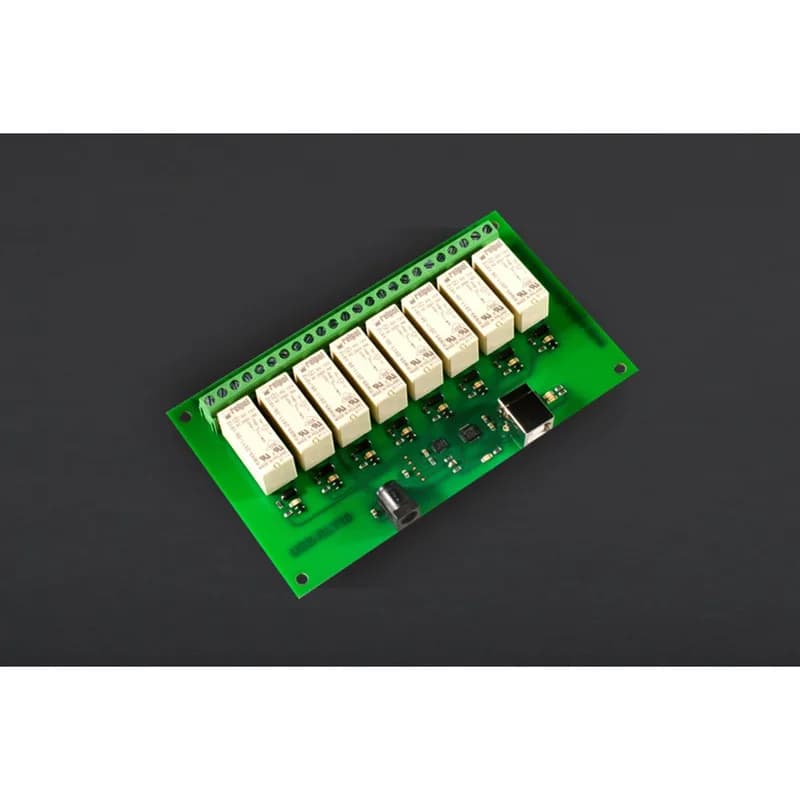 USB - RLY 16, 16 А, 8-канальный релейный модуль