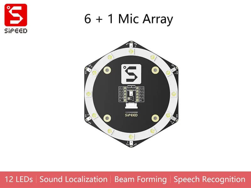 Микрофонный массив Sipeed MAIX R6+1