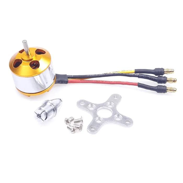 A2212 2450KV BLDC двигатель для радиоуправляемых дронов и квадрокоптеров