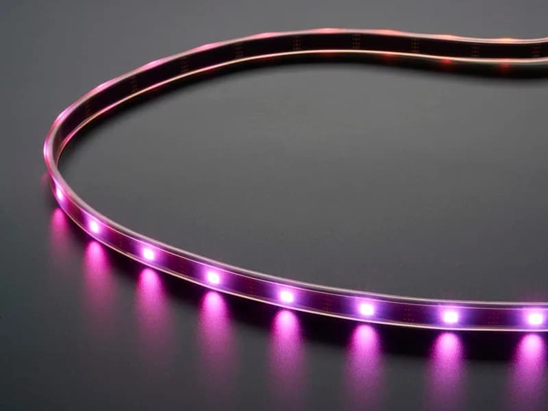 Цифровая светодиодная лента Adafruit DotStar - черная, 30 светодиодов - на метр ЧЕРНАЯ