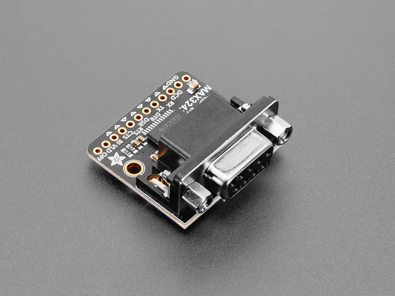 Adafruit RS-232 Полная распиновка переключателя уровня DE-9, гнездо