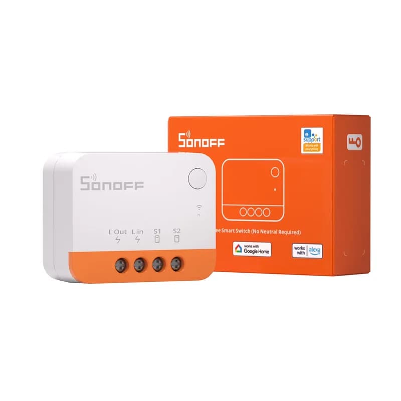 Интеллектуальное реле Sonoff Zigbee (без нейтрали)