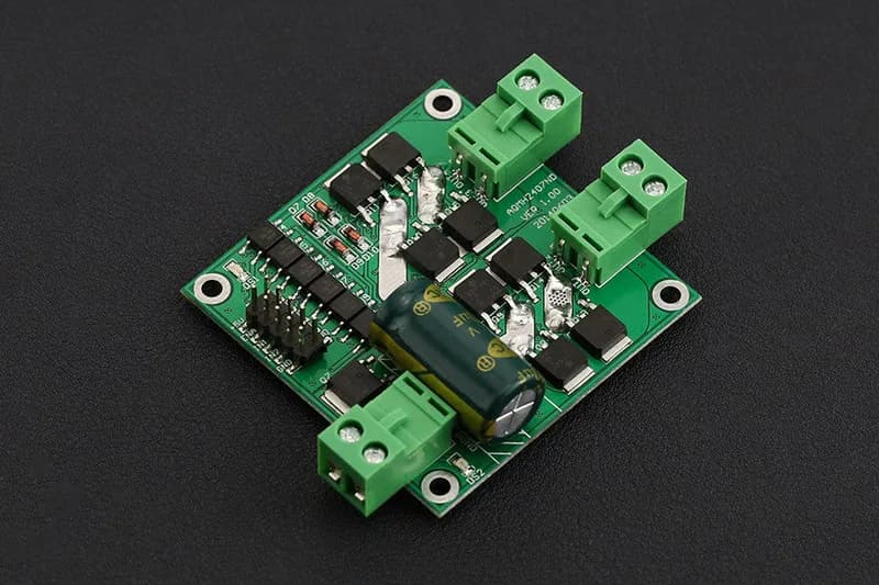 Драйвер двигателя постоянного тока 2x7A