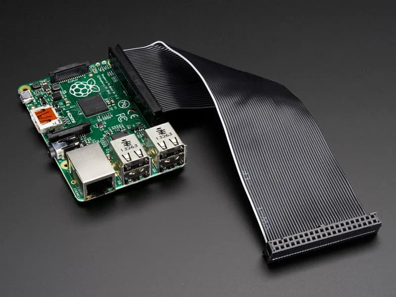 Ленточный кабель GPIO для Raspberry Pi Model A+/B+/Pi 2/Pi 3/Pi 4/5 (40 контактов)