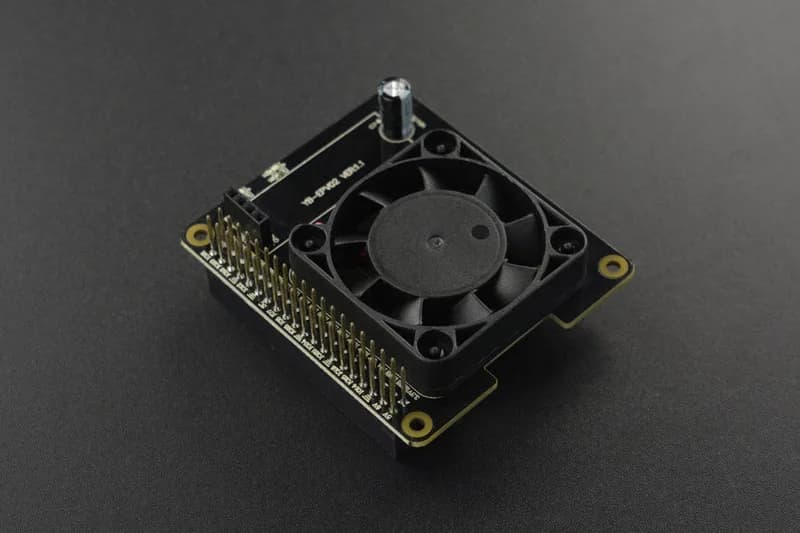 Умная охлаждающая шапочка для Raspberry Pi 4B