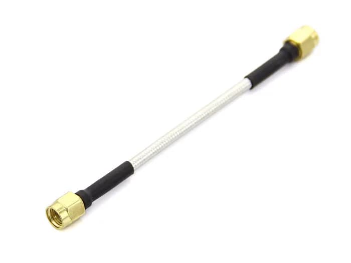 Полугибкий кабель SMA M&M 6 ГГц RG402 — 10 см
