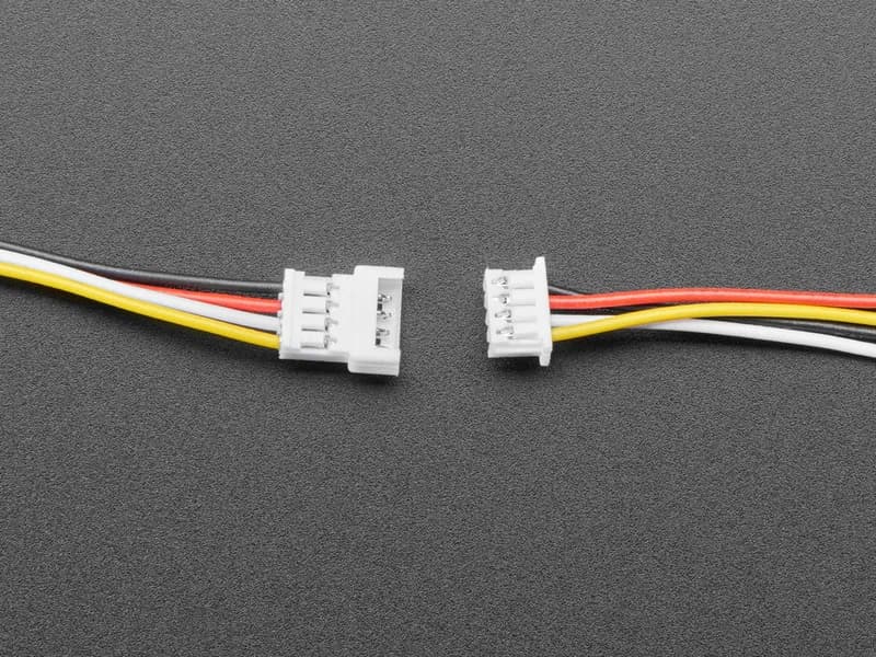 Пара 4-контактных кабелей с шагом 1,25 мм — длина 40 см, совместимая с Molex PicoBlade