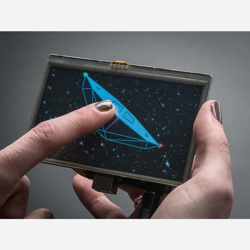 Gameduino 2 с дисплеем 4.3 480x272 и сенсорным экраном