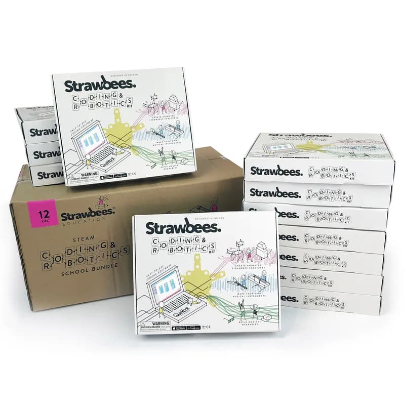 Учебный комплект Strawbees по программированию и робототехнике