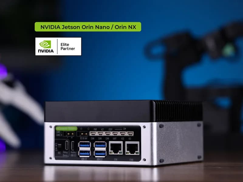reComputer Robotics J4012 с расширением GMSL — интеллектуальный компьютер Edge AI с NVIDIA Jetson Orin NX Super 16 ГБ