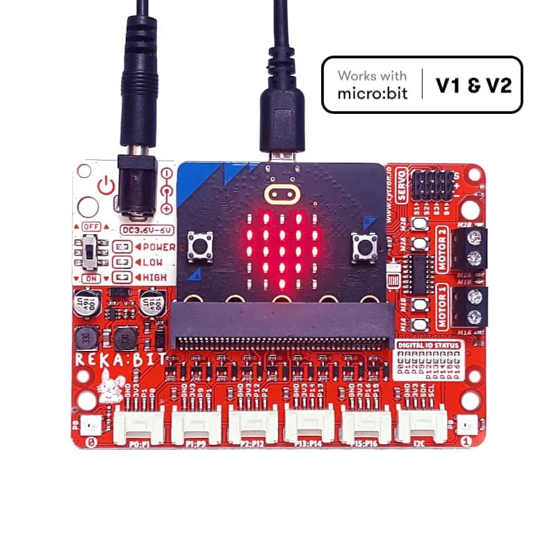 РЕКА:БИТ с micro:bit V2 - Упрощение робототехники