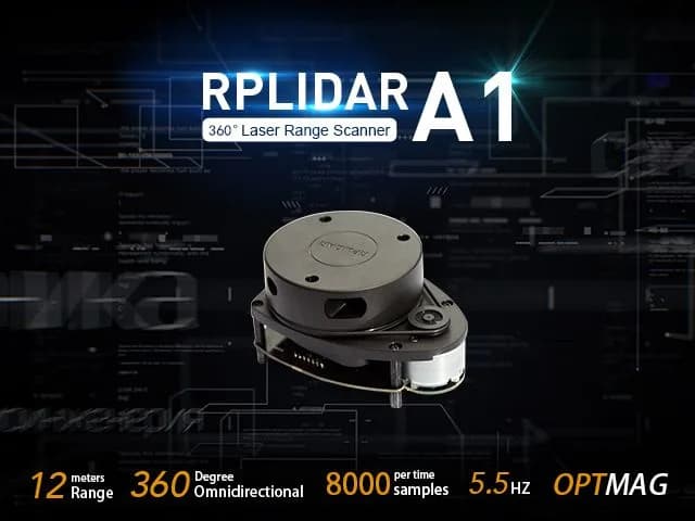 RPLiDAR A1M8-R6 Комплект лазерного сканера на 360 градусов - дальность 12 м