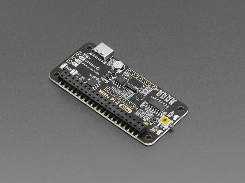 Witty Pi 4 Mini - RTC и управление питанием для Raspberry Pi