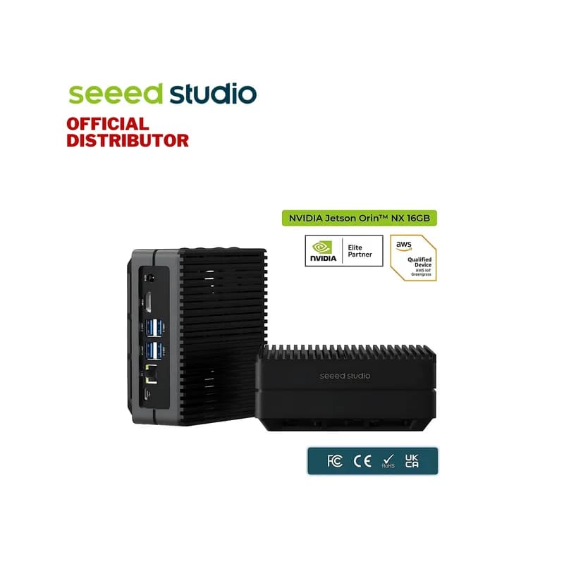 reComputer J4012 — компьютер Edge AI с NVIDIA® Jetson™ Orin™ NX 16 ГБ