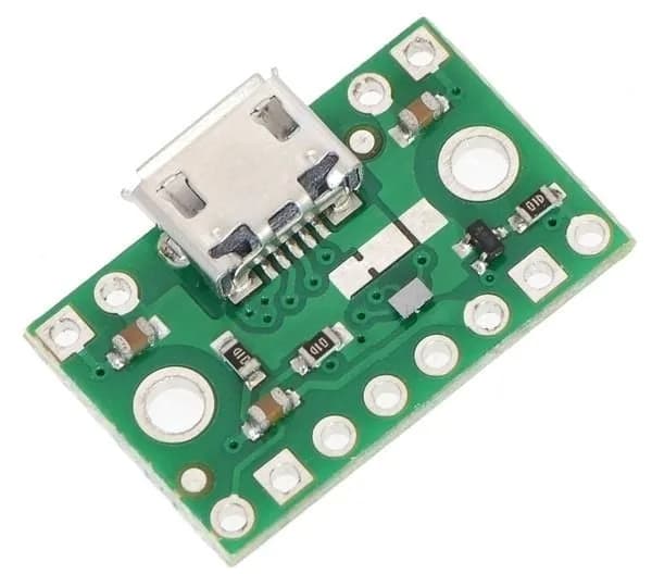 FPF1320 Плата мультиплексора мощности с разъемом USB Micro-B