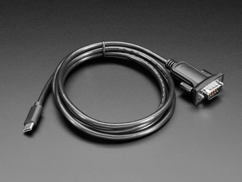 Кабель-переходник USB Type C — DB-9 — длина 1,5 м