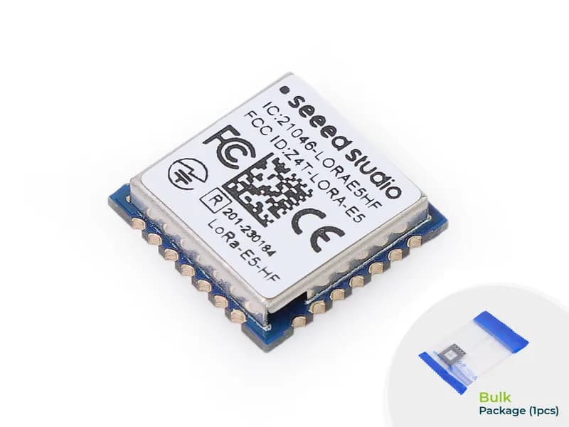 Беспроводной модуль Wio-E5 (массовый) — STM32WLE5JC, встроенные ARM Cortex-M4 и SX126x, поддержка LoRaWAN на EU868 и US915
