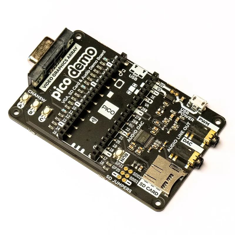 Демонстрационная база Pico VGA