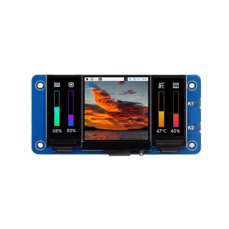ЖК-шляпа Raspberry Pi 3Zero LCD HAT(A)