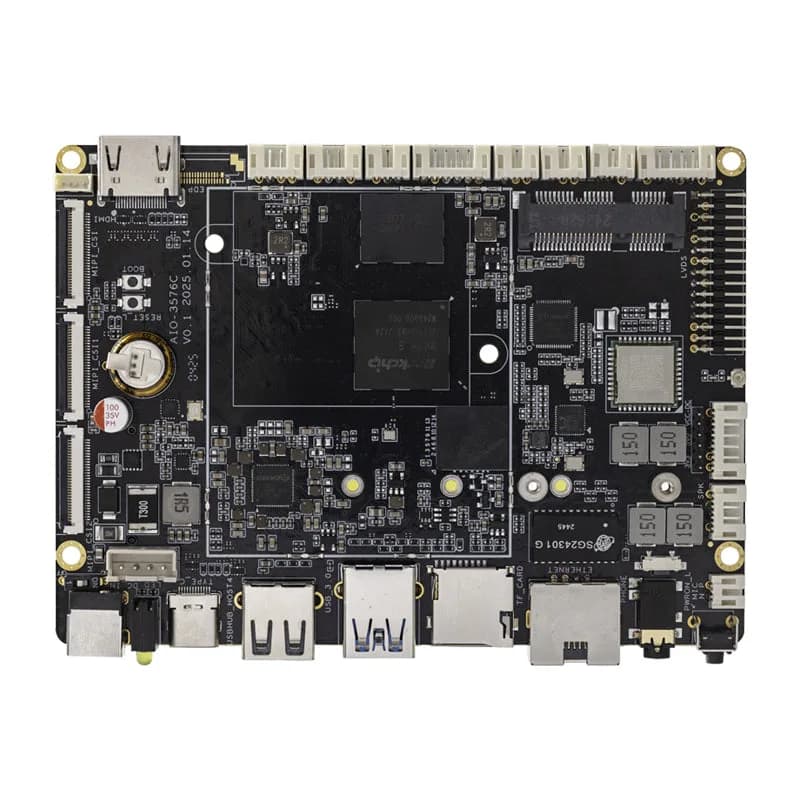 AIO-3576C ARM AIOT Промышленная материнская плата Edge