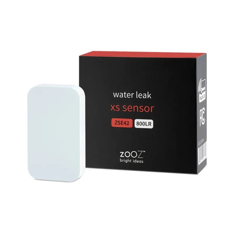 Датчик утечки воды Zooz серии 800 Z-Wave XS дальнего действия (ZSE42 800LR)
ФУНКЦИИ