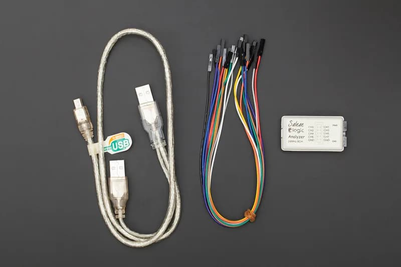 Откройте для себя 8-канальный USB-анализатор логики с частотой 24 МГц: идеально подходит для Arduino