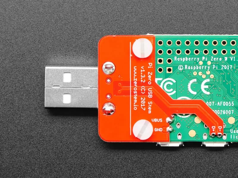 Нулевой вынос для Pi Zero 1.3 и Pi Zero W 1.1