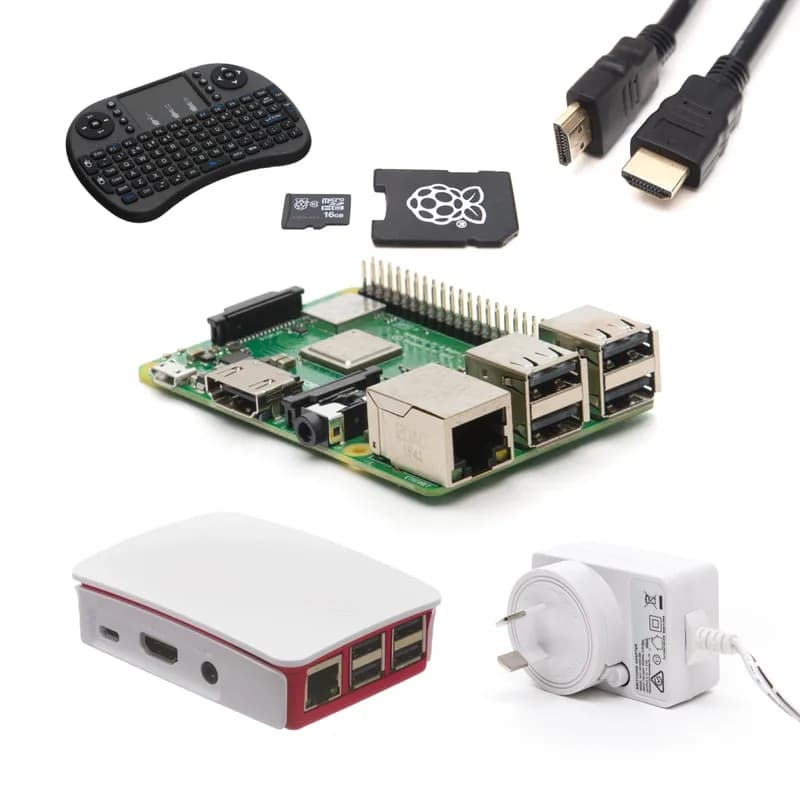 Комплект медиацентра Raspberry Pi 3
