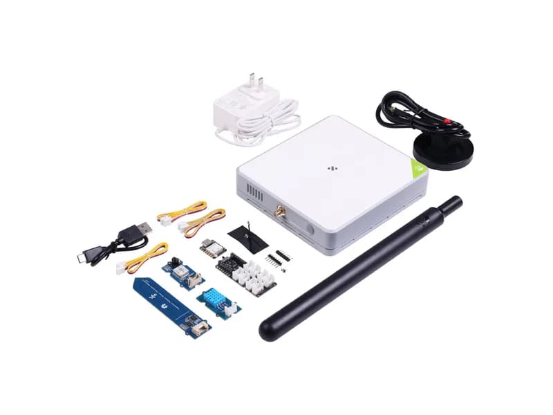 Стартовый комплект SenseCAP LoRaWAN-EU868 — подходит для начинающих LoRaWAN и обеспечивает всестороннее обучение и практический опыт.