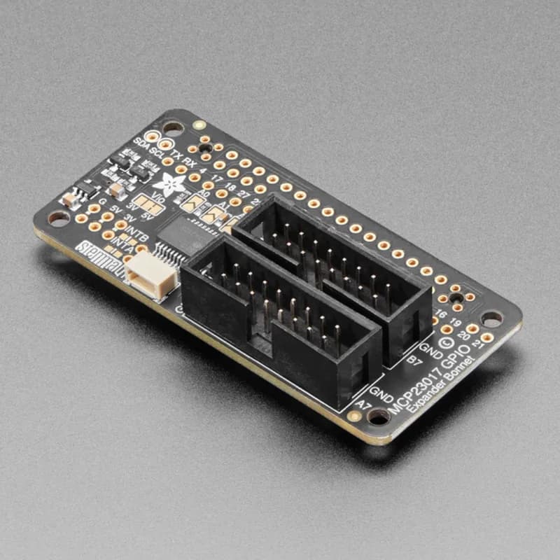 STEMMA QT/Qwiic Raspberry Pi GPIO — 16 входов/выходов I2C