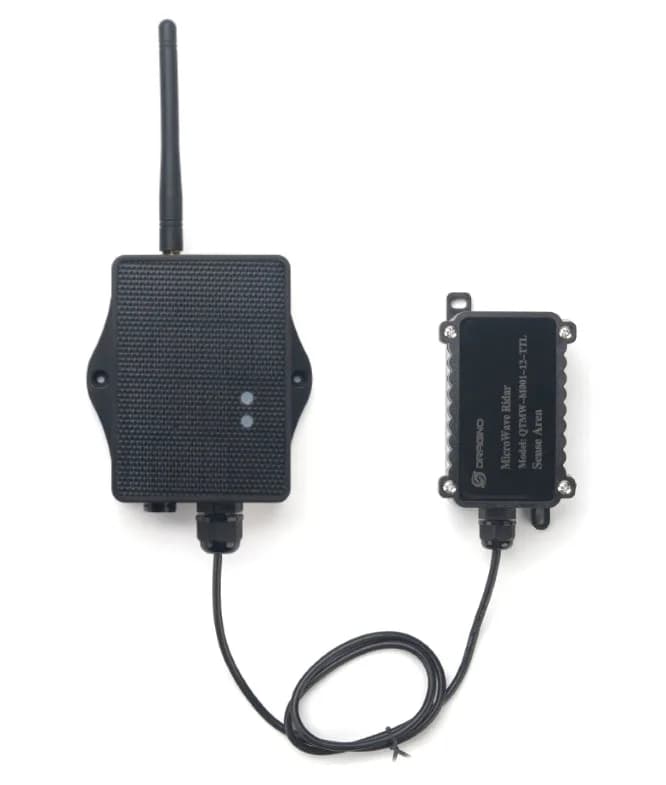 Dragino MDS120-LS-EU868 LoRaWAN микроволновый радарный датчик расстояния на солнечной батарее