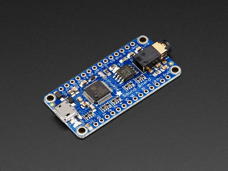 Звуковая плата Adafruit Audio FX — триггер WAV/OGG с флэш-памятью 2 МБ
