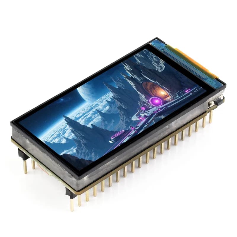 ESP32-C6 Плата разработки с дисплеем 1,9 дюйма и IMU