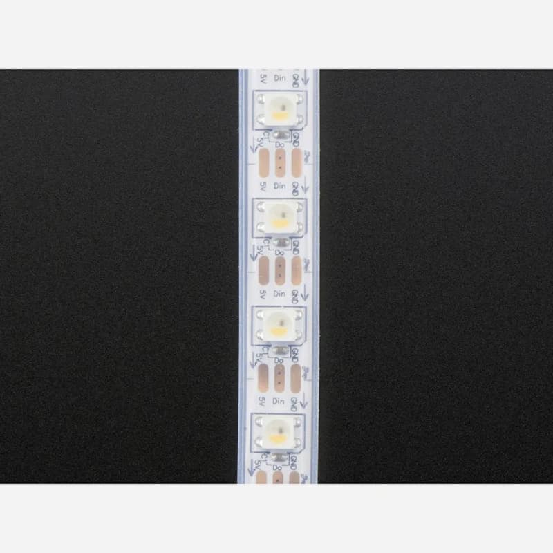 Светодиодная лента Adafruit NeoPixel Digital RGBW - белая печатная плата 60 светодиодов/м