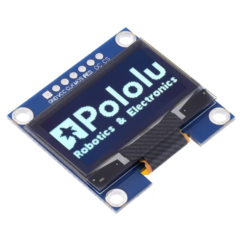 Графический OLED-дисплей: 128x64, 1,3 дюйма, белый, SPI